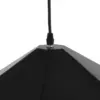 LEDTM® HEXAGON 01195 Μοντέρνο Κρεμαστό Φωτιστικό Οροφής με Ντουί 1 x E27 AC 220-240V IP20 - Μαύρο & Χρυσό - Μ46 x Π46 x Υ25cm - Image 9