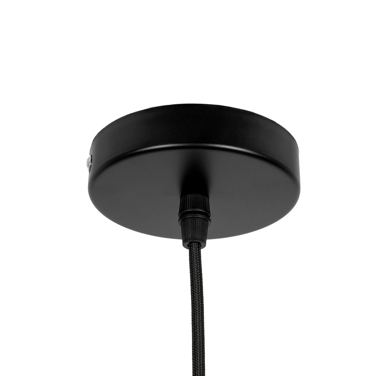 LEDTM® HEXAGON 01195 Μοντέρνο Κρεμαστό Φωτιστικό Οροφής με Ντουί 1 x E27 AC 220-240V IP20 - Μαύρο & Χρυσό - Μ46 x Π46 x Υ25cm - Image 10