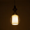 LEDTM® REA 01197 Μοντέρνο Κρεμαστό Φωτιστικό Οροφής με Ντουί 1 x E27 AC 220-240V IP20 - Μαύρο & Λευκό - Μ21 x Π21 x Υ40cm - Image 3