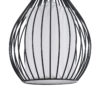 LEDTM® REA 01197 Μοντέρνο Κρεμαστό Φωτιστικό Οροφής με Ντουί 1 x E27 AC 220-240V IP20 - Μαύρο & Λευκό - Μ21 x Π21 x Υ40cm - Image 8