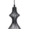 LEDTM® REA 01197 Μοντέρνο Κρεμαστό Φωτιστικό Οροφής με Ντουί 1 x E27 AC 220-240V IP20 - Μαύρο & Λευκό - Μ21 x Π21 x Υ40cm - Image 9