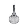 LEDTM® LILY 01198 Μοντέρνο Κρεμαστό Φωτιστικό Οροφής με Ντουί 1 x E27 AC 220-240V IP20 - Μαύρο & Λευκό - Μ30 x Π30 x Υ50cm - Image 5