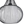 LEDTM® LILY 01198 Μοντέρνο Κρεμαστό Φωτιστικό Οροφής με Ντουί 1 x E27 AC 220-240V IP20 - Μαύρο & Λευκό - Μ30 x Π30 x Υ50cm - Image 7