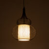 LEDTM® LILY 01199 Μοντέρνο Κρεμαστό Φωτιστικό Οροφής με Ντουί 1 x E27 AC 220-240V IP20 - Μαύρο & Λευκό - Μ31 x Π31 x Υ42cm - Image 3