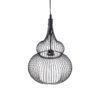 LEDTM® LILY 01199 Μοντέρνο Κρεμαστό Φωτιστικό Οροφής με Ντουί 1 x E27 AC 220-240V IP20 - Μαύρο & Λευκό - Μ31 x Π31 x Υ42cm - Image 6
