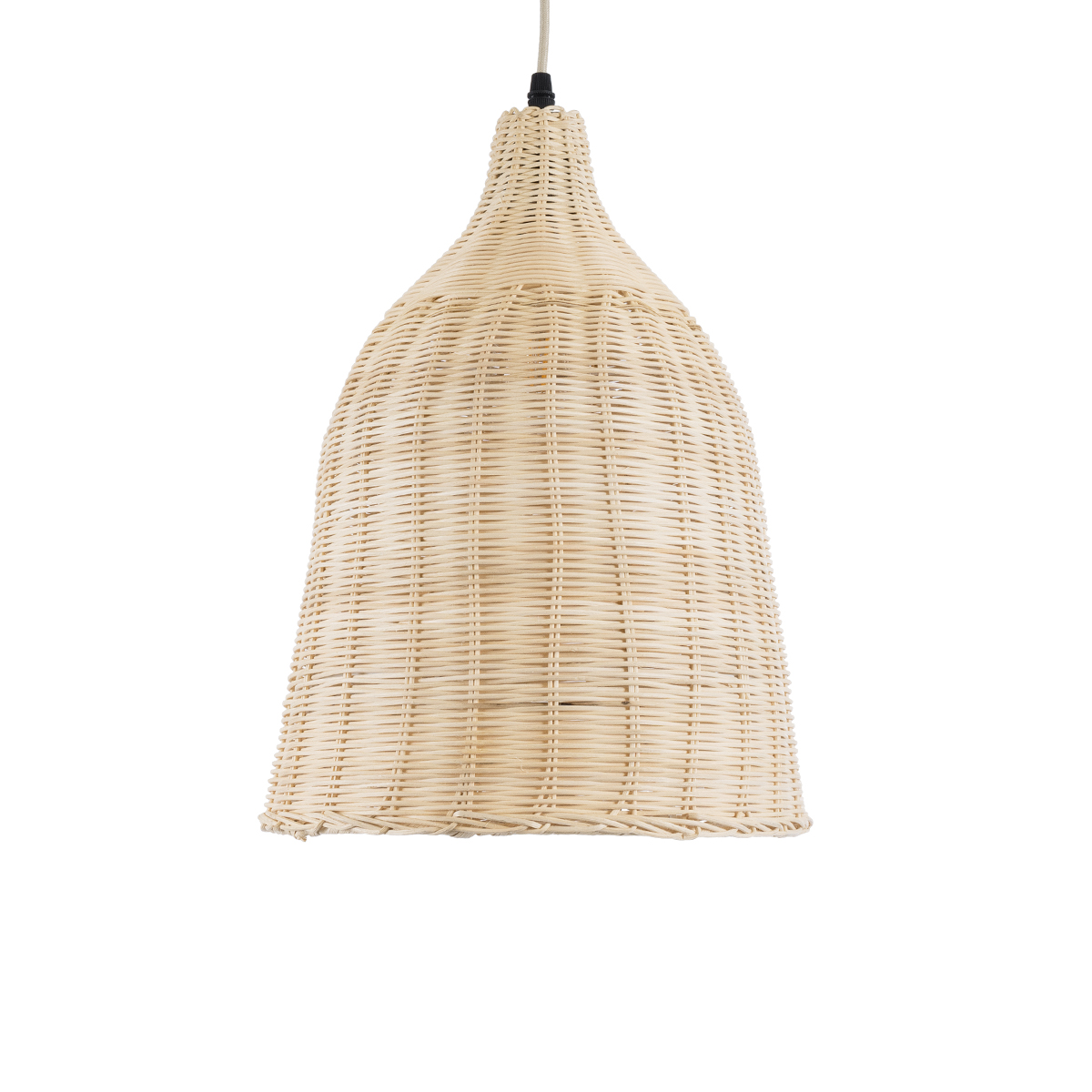 LEDTM® BAHAMAS 01202 Boho Κρεμαστό Φωτιστικό Οροφής με Ντουί 1 x E27 AC 220-240V IP20 - Μπεζ - Μ30 x Π30 x Υ40cm - Image 5
