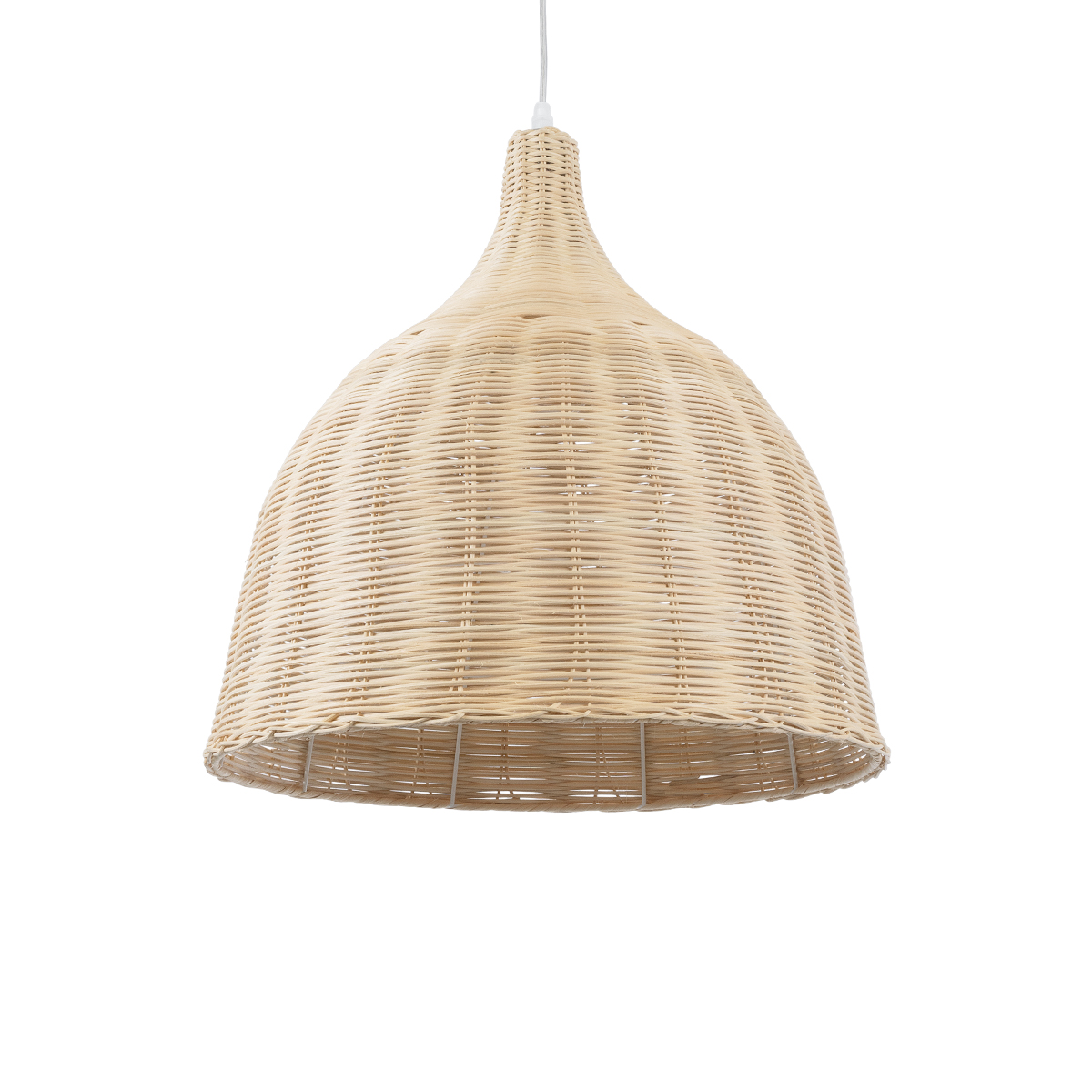LEDTM® BAHAMAS 01203 Boho Κρεμαστό Φωτιστικό Οροφής με Ντουί 1 x E27 AC 220-240V IP20 - Μπεζ - Μ45 x Π45 x Υ45cm - Image 2
