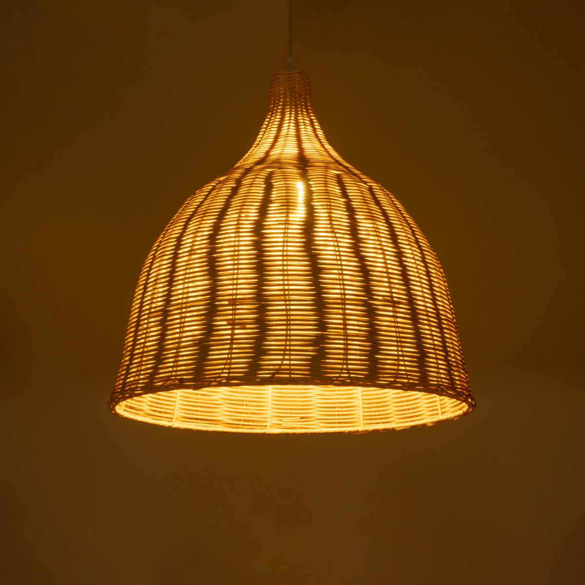 LEDTM® BAHAMAS 01203 Boho Κρεμαστό Φωτιστικό Οροφής με Ντουί 1 x E27 AC 220-240V IP20 - Μπεζ - Μ45 x Π45 x Υ45cm - Image 3