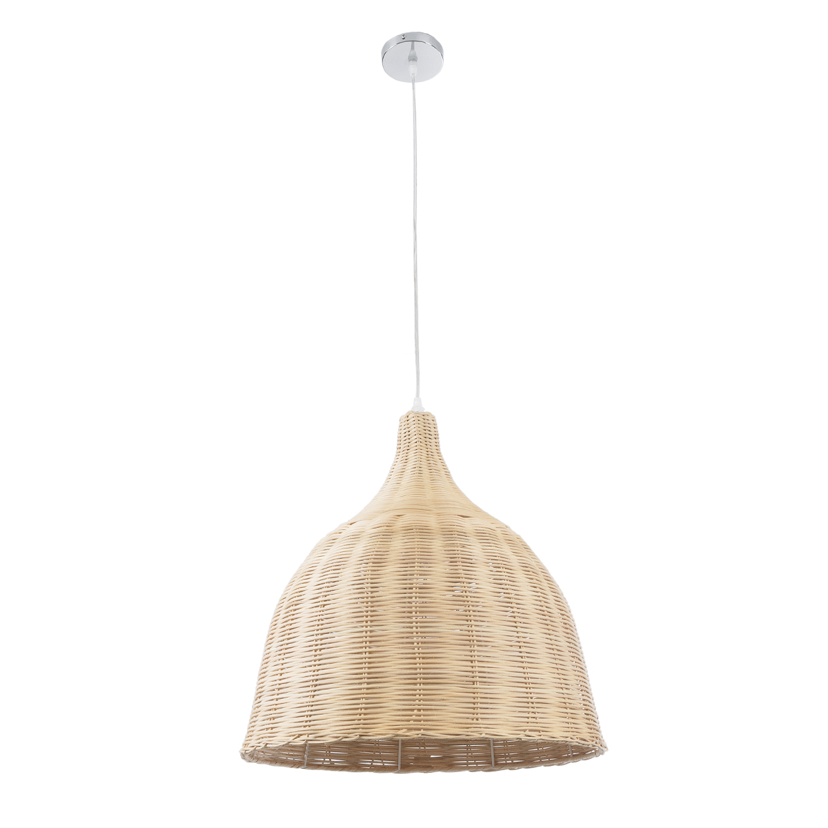 LEDTM® BAHAMAS 01203 Boho Κρεμαστό Φωτιστικό Οροφής με Ντουί 1 x E27 AC 220-240V IP20 - Μπεζ - Μ45 x Π45 x Υ45cm - Image 4