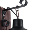 LEDTM® BRASRA 01204 Vintage Φωτιστικό Τοίχου - Απλίκα με Ντουί 1 x E27 AC 220-240V IP20 - Καφέ & Μαύρο - Μ15 x Π20 x Υ30cm - Image 7