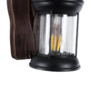 LEDTM® BRASRA 01204 Vintage Φωτιστικό Τοίχου - Απλίκα με Ντουί 1 x E27 AC 220-240V IP20 - Καφέ & Μαύρο - Μ15 x Π20 x Υ30cm - Image 8