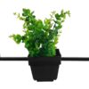 LEDTM® FLOWERPOT 10001211 Μοντέρνο Κρεμαστό Φωτιστικό Οροφής με Ντουί 1 x E27 AC 220-240V IP20 - Μαύρο & Πράσινο - Μ30 x Π30 x Υ30cm - Image 7
