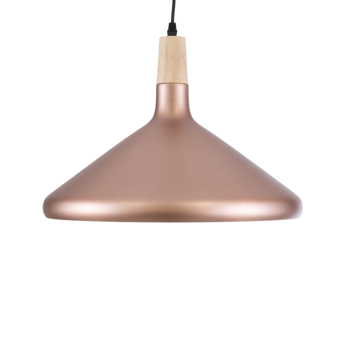 LEDTM® FELICITA 01223 Μοντέρνο Κρεμαστό Φωτιστικό Οροφής με Ντουί 1 x E27 AC 220-240V IP20 - Χάλκινο & Λευκό - Μ40 x Π40 x Υ30cm - Image 5