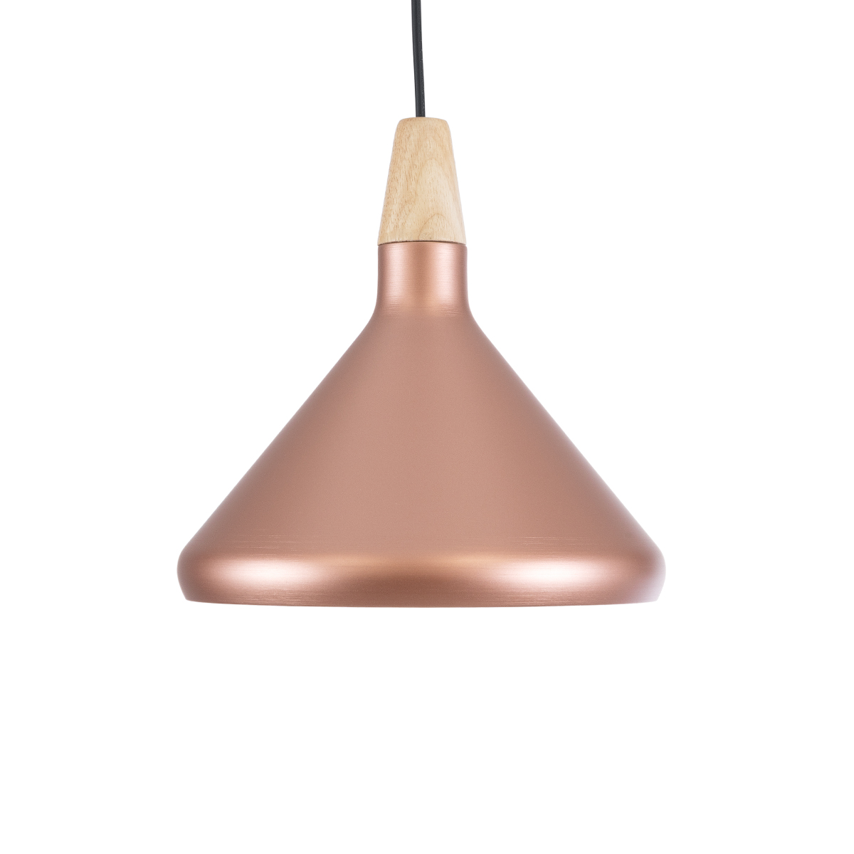 LEDTM® FERCLA 01224 Μοντέρνο Κρεμαστό Φωτιστικό Οροφής με Ντουί 1 x E27 AC 220-240V IP20 - Χάλκινο & Λευκό - Μ27 x Π27 x Υ25cm - Image 5