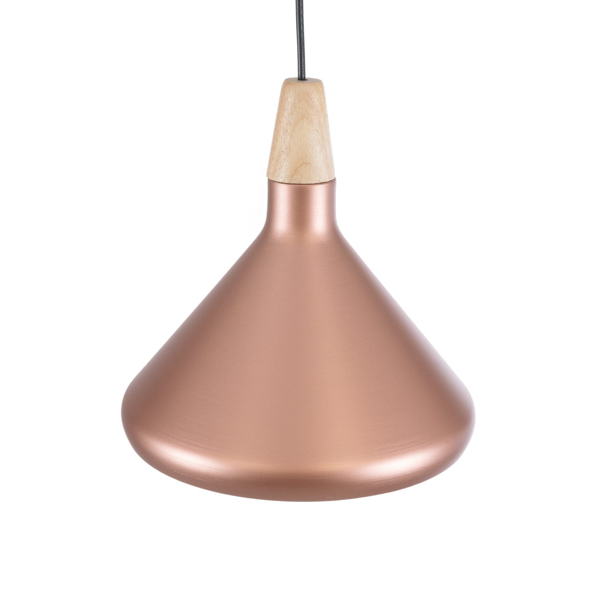 LEDTM® FERCLA 01224 Μοντέρνο Κρεμαστό Φωτιστικό Οροφής με Ντουί 1 x E27 AC 220-240V IP20 - Χάλκινο & Λευκό - Μ27 x Π27 x Υ25cm - Image 7