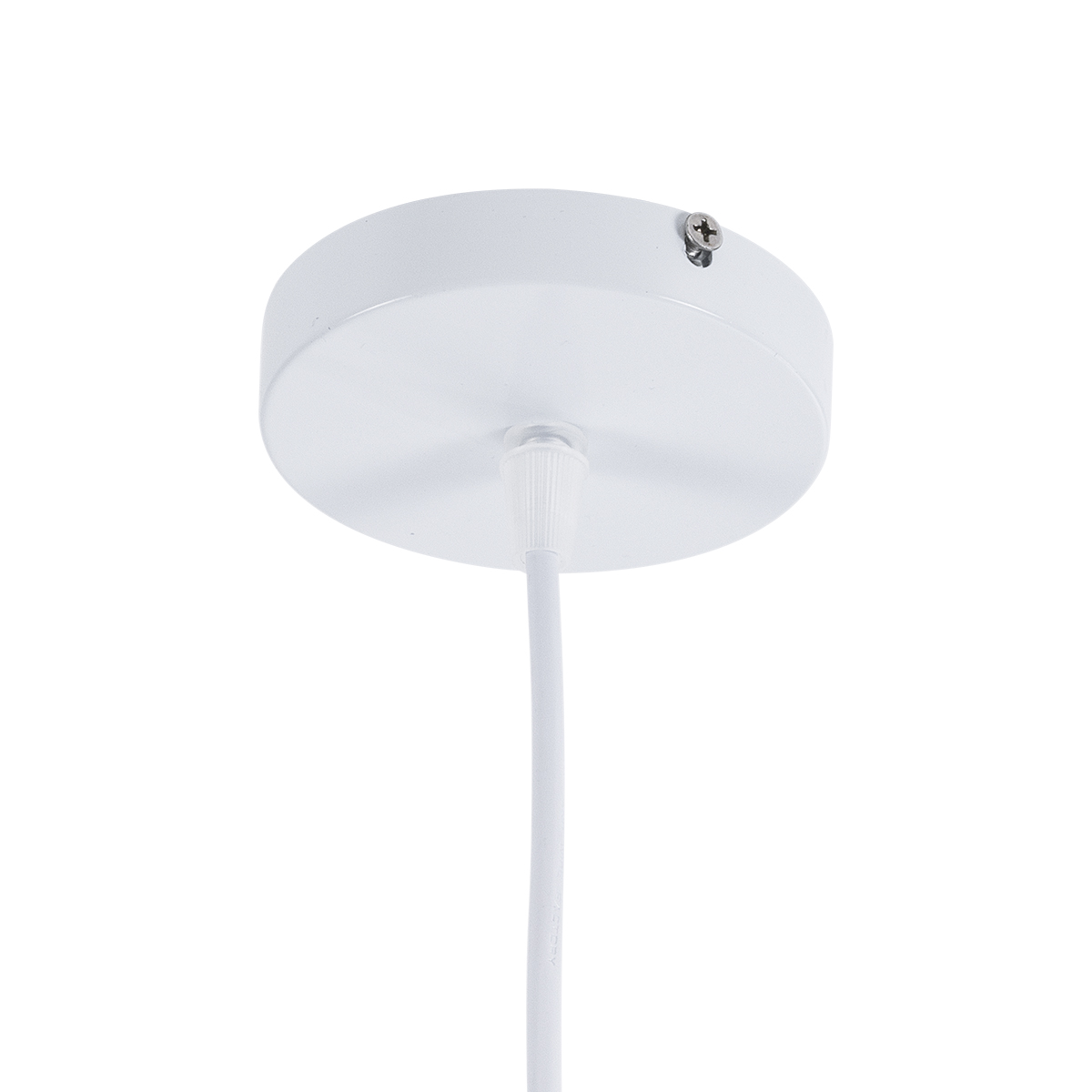LEDTM® INGLEY 01225 Μοντέρνο Κρεμαστό Φωτιστικό Οροφής με Ντουί 1 x E27 AC 220-240V IP20 - Λευκό - Μ26 x Π26 x Υ21cm - Image 10