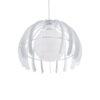 LEDTM® INGLEY 01225 Μοντέρνο Κρεμαστό Φωτιστικό Οροφής με Ντουί 1 x E27 AC 220-240V IP20 - Λευκό - Μ26 x Π26 x Υ21cm - Image 6