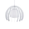 LEDTM® INGLEY 01225 Μοντέρνο Κρεμαστό Φωτιστικό Οροφής με Ντουί 1 x E27 AC 220-240V IP20 - Λευκό - Μ26 x Π26 x Υ21cm - Image 7