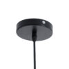 LEDTM® INGLEY 01226 Μοντέρνο Κρεμαστό Φωτιστικό Οροφής με Ντουί 1 x E27 AC 220-240V IP20 - Μαύρο & Λευκό - Μ26 x Π26 x Υ21cm - Image 10
