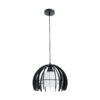 LEDTM® INGLEY 01226 Μοντέρνο Κρεμαστό Φωτιστικό Οροφής με Ντουί 1 x E27 AC 220-240V IP20 - Μαύρο & Λευκό - Μ26 x Π26 x Υ21cm - Image 4