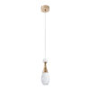 LEDTM® JADORE 01232 Μοντέρνο Κρεμαστό Φωτιστικό Οροφής LED 5W 400lm 120° AC 220-240V IP20 Θερμό Λευκό 2700K - Lumileds SMD Chip - Χρυσό & Διάφανο - Μ8 x Π8 x Υ26cm - 2 Χρόνια Εγγύηση - Image 3