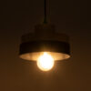 LEDTM® RUHIEL 01233 Μοντέρνο Κρεμαστό Φωτιστικό Οροφής με Ντουί 1 x E27 AC 220-240V IP20 - Μαύρο & Μπεζ - Μ18 x Π18 x Υ12cm - Image 3