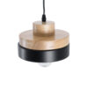 LEDTM® RUHIEL 01233 Μοντέρνο Κρεμαστό Φωτιστικό Οροφής με Ντουί 1 x E27 AC 220-240V IP20 - Μαύρο & Μπεζ - Μ18 x Π18 x Υ12cm - Image 7