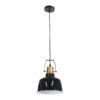 LEDTM® DEVOTA 01235 Vintage Κρεμαστό Φωτιστικό Οροφής με Ντουί 1 x E27 AC 220-240V IP20 - Μαύρο & Χρυσό - Μ22 x Π22 x Υ30cm - Image 4