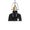 LEDTM® DEVOTA 01235 Vintage Κρεμαστό Φωτιστικό Οροφής με Ντουί 1 x E27 AC 220-240V IP20 - Μαύρο & Χρυσό - Μ22 x Π22 x Υ30cm - Image 5