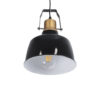 LEDTM® DEVOTA 01235 Vintage Κρεμαστό Φωτιστικό Οροφής με Ντουί 1 x E27 AC 220-240V IP20 - Μαύρο & Χρυσό - Μ22 x Π22 x Υ30cm - Image 6