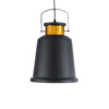 LEDTM® NUNZIATA 01236 Vintage Κρεμαστό Φωτιστικό Οροφής με Ντουί 1 x E27 AC 220-240V IP20 - Μαύρο & Χρυσό - Μ26 x Π26 x Υ40cm - Image 5