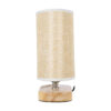 LEDTM® CHIARA 01241 Boho Επιτραπέζιο Φωτιστικό Πορτατίφ με Ντουί 1 x E27 AC 220-240V IP20 - Μπεζ - Μ25 x Π12 x Υ26cm - Image 6