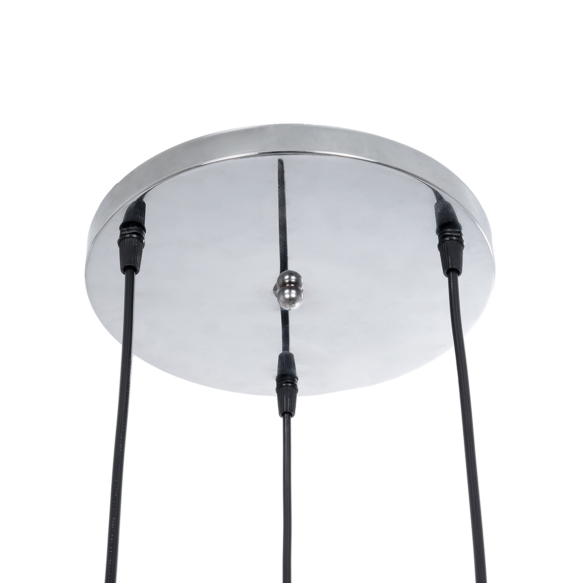 LEDTM® RAINELDA 01246 Μοντέρνο Κρεμαστό Φωτιστικό Οροφής με Ντουί 3 x E27 AC 220-240V IP20 - Μαύρο & Λευκό - Μ35 x Π35 x Υ110cm - Image 8