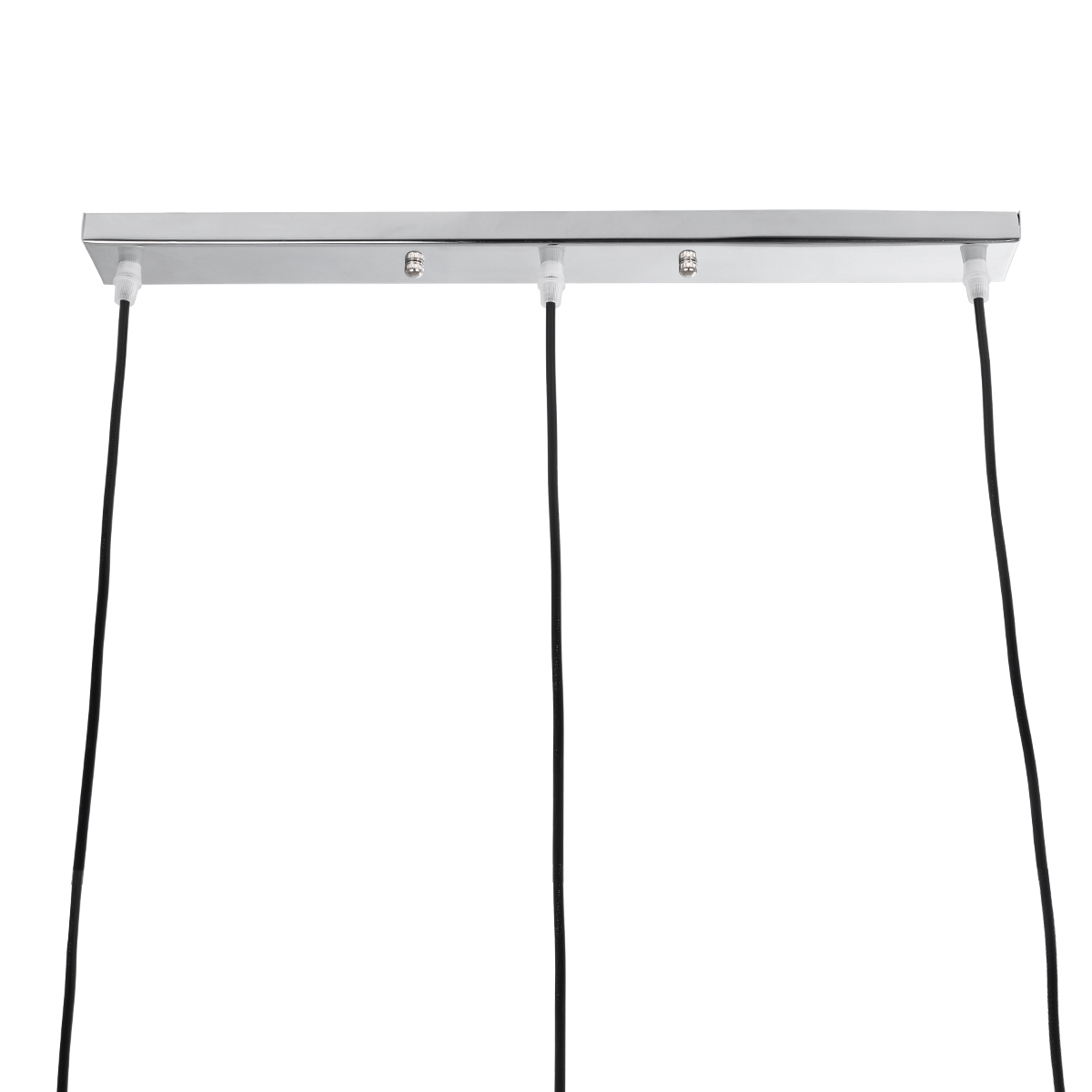 LEDTM® RAINELDA 01247 Μοντέρνο Κρεμαστό Φωτιστικό Οροφής με Ντουί 3 x E27 AC 220-240V IP20 - Μαύρο & Λευκό - Μ60 x Π15 x Υ19cm - Image 8