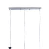 LEDTM® BOUQUET 01249 Μοντέρνο Κρεμαστό Φωτιστικό Οροφής με Ντουί 3 x E27 AC 220-240V IP20 - Ασημί & Μωβ - Μ66 x Π18 x Υ24cm - Image 8