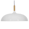 LEDTM® VALLETE 01256 Μοντέρνο Κρεμαστό Φωτιστικό Οροφής με Ντουί 1 x E27 AC 220-240V IP20 - Λευκό & Μπεζ - Μ45 x Π45 x Υ27cm - Image 3