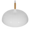 LEDTM® VALLETE 01256 Μοντέρνο Κρεμαστό Φωτιστικό Οροφής με Ντουί 1 x E27 AC 220-240V IP20 - Λευκό & Μπεζ - Μ45 x Π45 x Υ27cm - Image 5