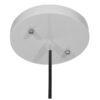 LEDTM® VALLETE 01256 Μοντέρνο Κρεμαστό Φωτιστικό Οροφής με Ντουί 1 x E27 AC 220-240V IP20 - Λευκό & Μπεζ - Μ45 x Π45 x Υ27cm - Image 7