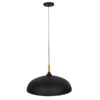 LEDTM® VALLETE 01259 Μοντέρνο Κρεμαστό Φωτιστικό Οροφής με Ντουί 1 x E27 AC 220-240V IP20 - Μαύρο & Μπεζ - Μ60 x Π60 x Υ35cm - Image 2
