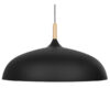 LEDTM® VALLETE 01259 Μοντέρνο Κρεμαστό Φωτιστικό Οροφής με Ντουί 1 x E27 AC 220-240V IP20 - Μαύρο & Μπεζ - Μ60 x Π60 x Υ35cm - Image 4