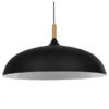 LEDTM® VALLETE 01259 Μοντέρνο Κρεμαστό Φωτιστικό Οροφής με Ντουί 1 x E27 AC 220-240V IP20 - Μαύρο & Μπεζ - Μ60 x Π60 x Υ35cm - Image 5