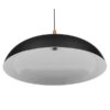 LEDTM® VALLETE 01259 Μοντέρνο Κρεμαστό Φωτιστικό Οροφής με Ντουί 1 x E27 AC 220-240V IP20 - Μαύρο & Μπεζ - Μ60 x Π60 x Υ35cm - Image 6