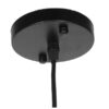 LEDTM® VALLETE 01259 Μοντέρνο Κρεμαστό Φωτιστικό Οροφής με Ντουί 1 x E27 AC 220-240V IP20 - Μαύρο & Μπεζ - Μ60 x Π60 x Υ35cm - Image 7