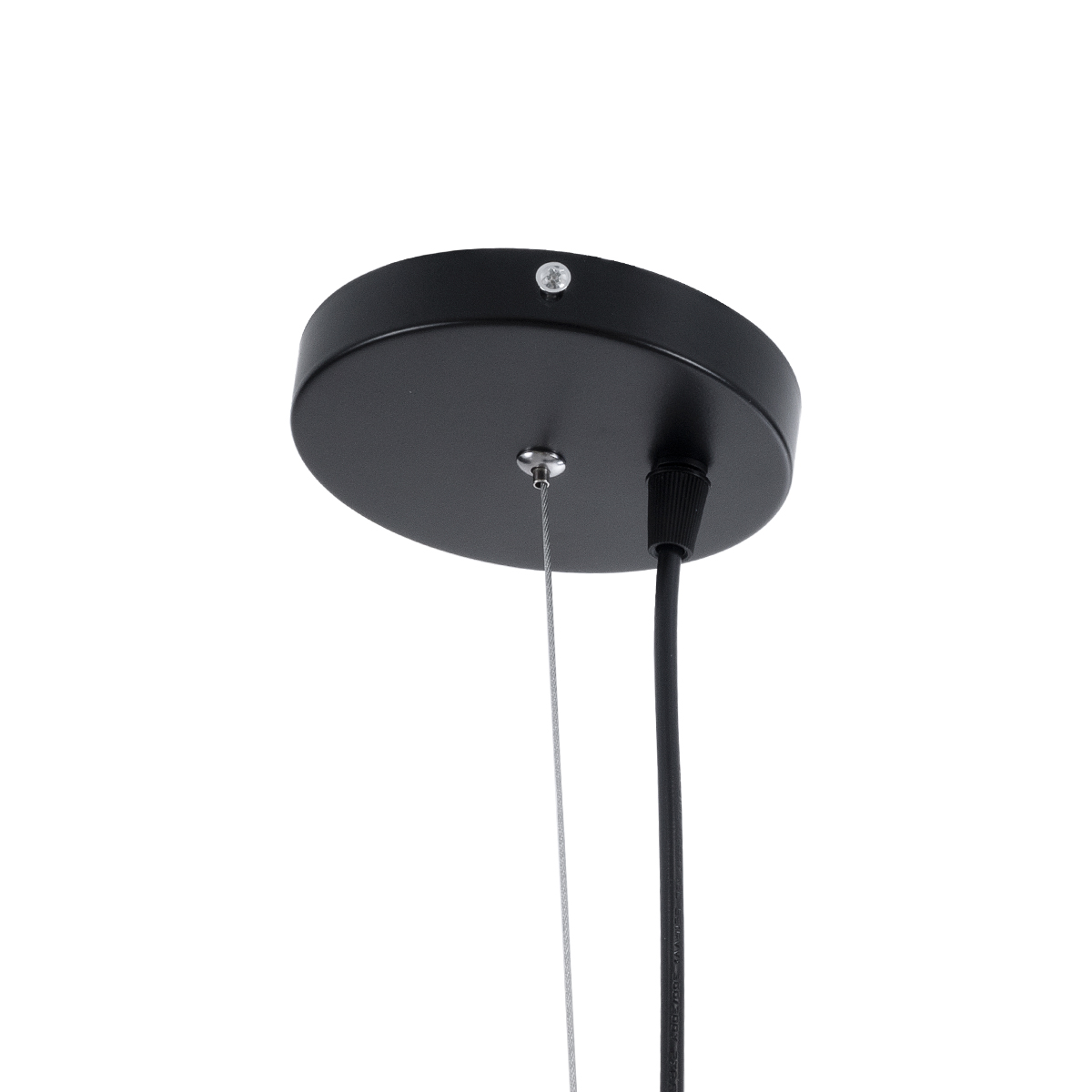 LEDTM® SCANDI 01266 Μοντέρνο Κρεμαστό Φωτιστικό Οροφής με Ντουί 1 x E27 AC 220-240V IP20 - Μαύρο - Μ38 x Π38 x Υ50cm - Image 10