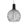 LEDTM® SCANDI 01266 Μοντέρνο Κρεμαστό Φωτιστικό Οροφής με Ντουί 1 x E27 AC 220-240V IP20 - Μαύρο - Μ38 x Π38 x Υ50cm - Image 2