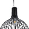 LEDTM® SCANDI 01266 Μοντέρνο Κρεμαστό Φωτιστικό Οροφής με Ντουί 1 x E27 AC 220-240V IP20 - Μαύρο - Μ38 x Π38 x Υ50cm - Image 8