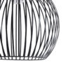 LEDTM® SCANDI 01266 Μοντέρνο Κρεμαστό Φωτιστικό Οροφής με Ντουί 1 x E27 AC 220-240V IP20 - Μαύρο - Μ38 x Π38 x Υ50cm - Image 9