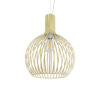 LEDTM® SCANDI 01267 Vintage Κρεμαστό Φωτιστικό Οροφής με Ντουί 1 x E27 AC 220-240V IP20 - Μπεζ - Μ38 x Π38 x Y50cm - Image 2