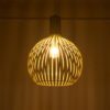 LEDTM® SCANDI 01267 Vintage Κρεμαστό Φωτιστικό Οροφής με Ντουί 1 x E27 AC 220-240V IP20 - Μπεζ - Μ38 x Π38 x Y50cm - Image 3