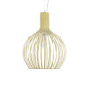 LEDTM® SCANDI 01267 Vintage Κρεμαστό Φωτιστικό Οροφής με Ντουί 1 x E27 AC 220-240V IP20 - Μπεζ - Μ38 x Π38 x Y50cm - Image 5